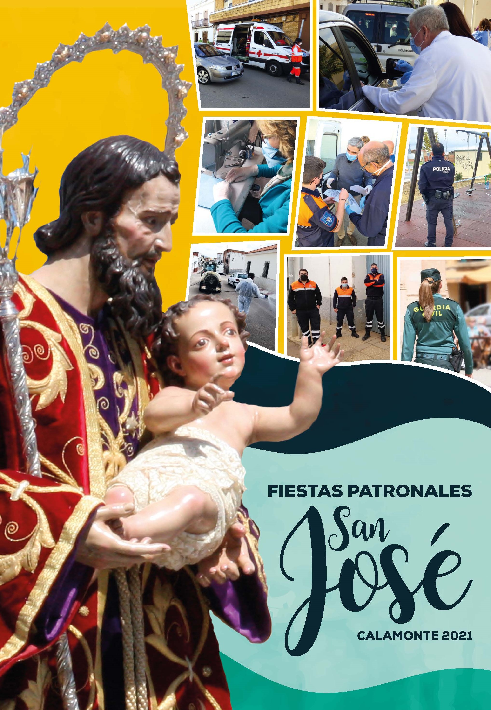Fiestas patronales en honor a San José 2021 Calamonte